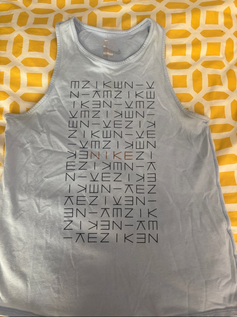 Nike Light Blue Dri-FIT Crew Tee